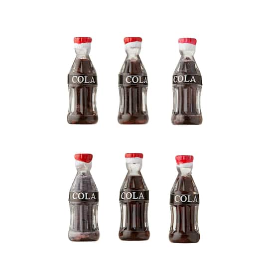 12 Packs: 6 ct. (72 total) Mini Cola Bottles by Make Market&#xAE;